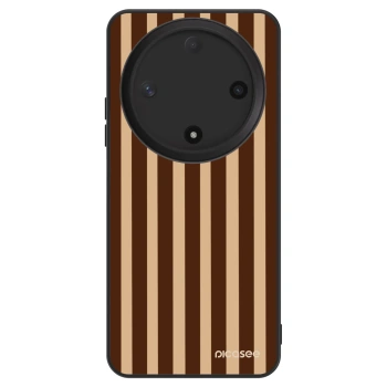 Hülle für Honor Magic6 Lite 5G - Brown lines