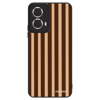 Hülle für Motorola Moto G85 - Brown lines