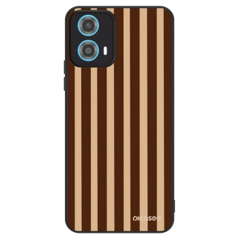 Hülle für Motorola Moto G34 5G - Brown lines
