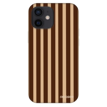 Hülle für Apple iPhone 12 mini - Brown lines