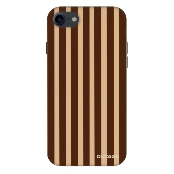 Hülle für Apple iPhone SE 2020 - Brown lines