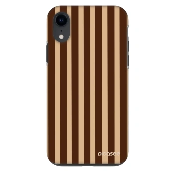Hülle für Apple iPhone XR - Brown lines