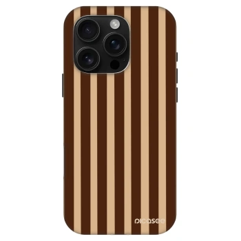 Hülle für Apple iPhone 16 Pro - Brown lines