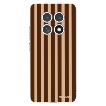 Picasee Xiaomi Redmi Note 15 4G Hülle - Transparentes Silikon - Brown lines