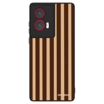 Hülle für Motorola Edge 50 Fusion - Brown lines