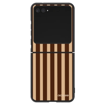 Hülle für Motorola Razr 60 - Brown lines