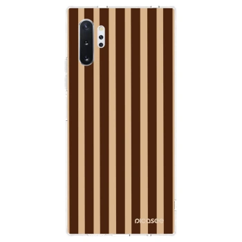Hülle für Samsung Galaxy Note 10+ N975F - Brown lines