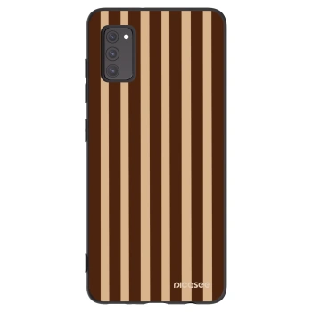 Hülle für Samsung Galaxy A41 A415F - Brown lines