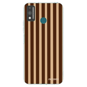 Hülle für Honor 9X Lite - Brown lines