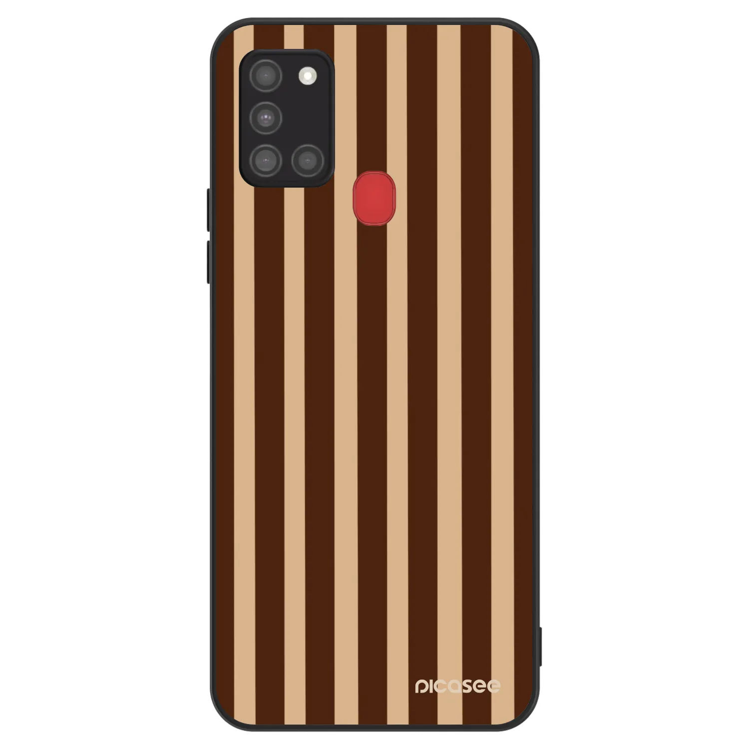 Picasee ULTIMATE CASE für Samsung Galaxy A21s - Brown lines