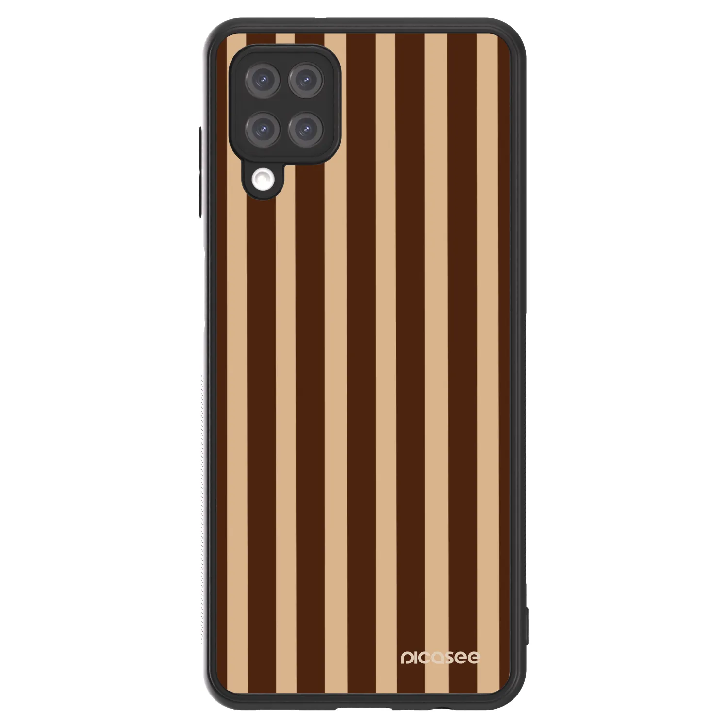 Picasee ULTIMATE CASE für Samsung Galaxy A12 A125F - Brown lines