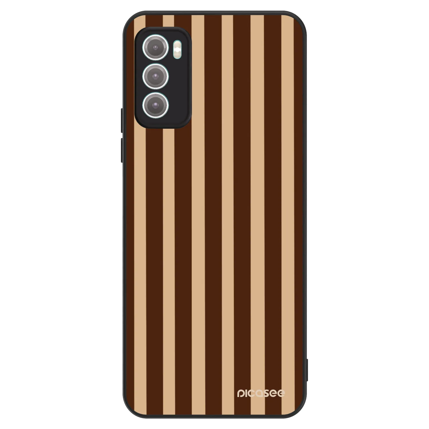 Picasee ULTIMATE CASE für Motorola Moto G60 - Brown lines
