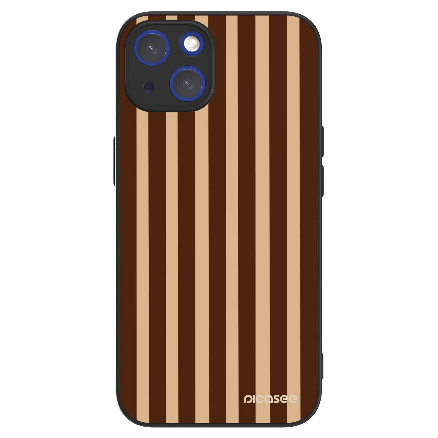 Picasee ULTIMATE CASE MagSafe für Apple iPhone 14 - Brown lines