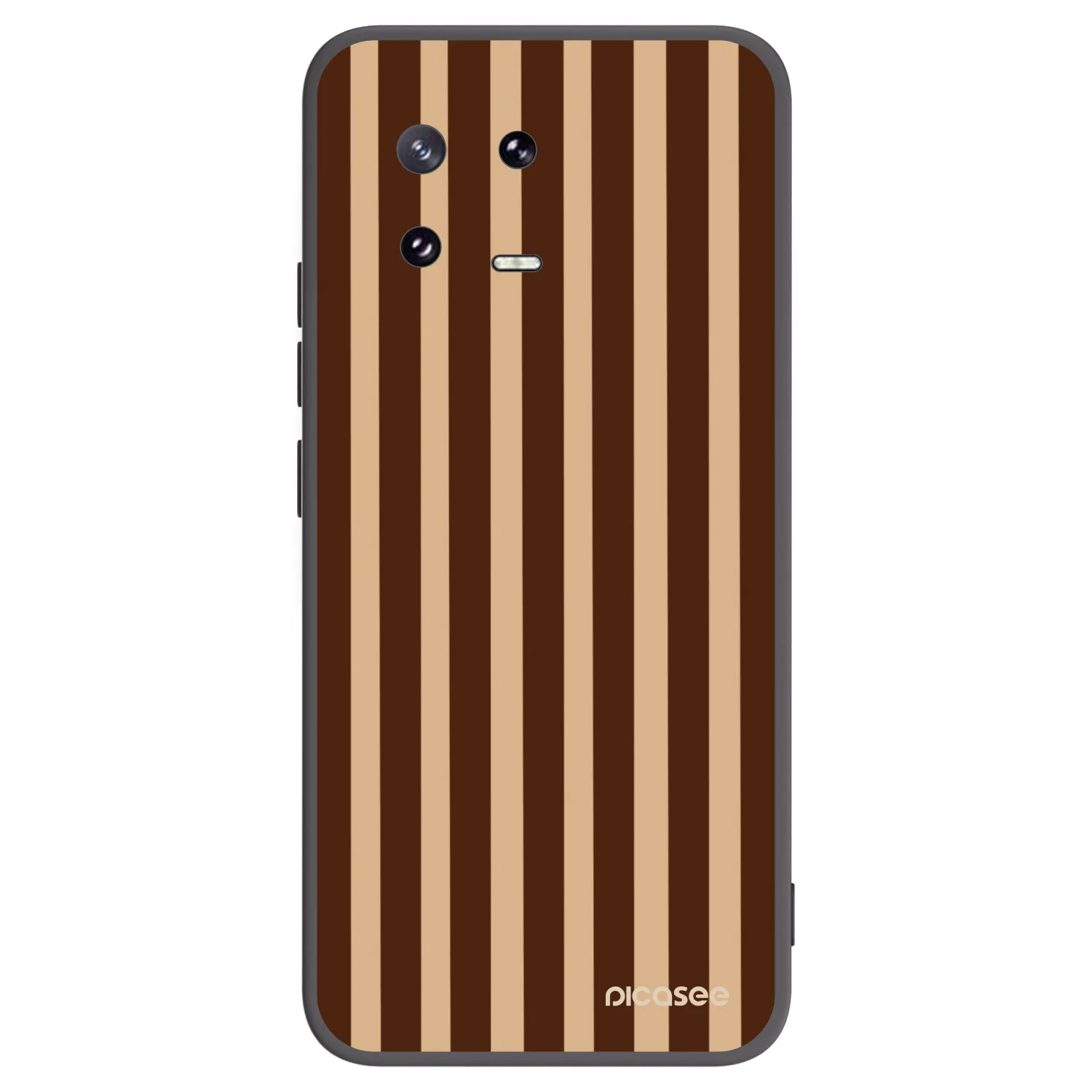 Picasee Xiaomi 13 Pro Hülle - Schwarzes Silikon - Brown lines