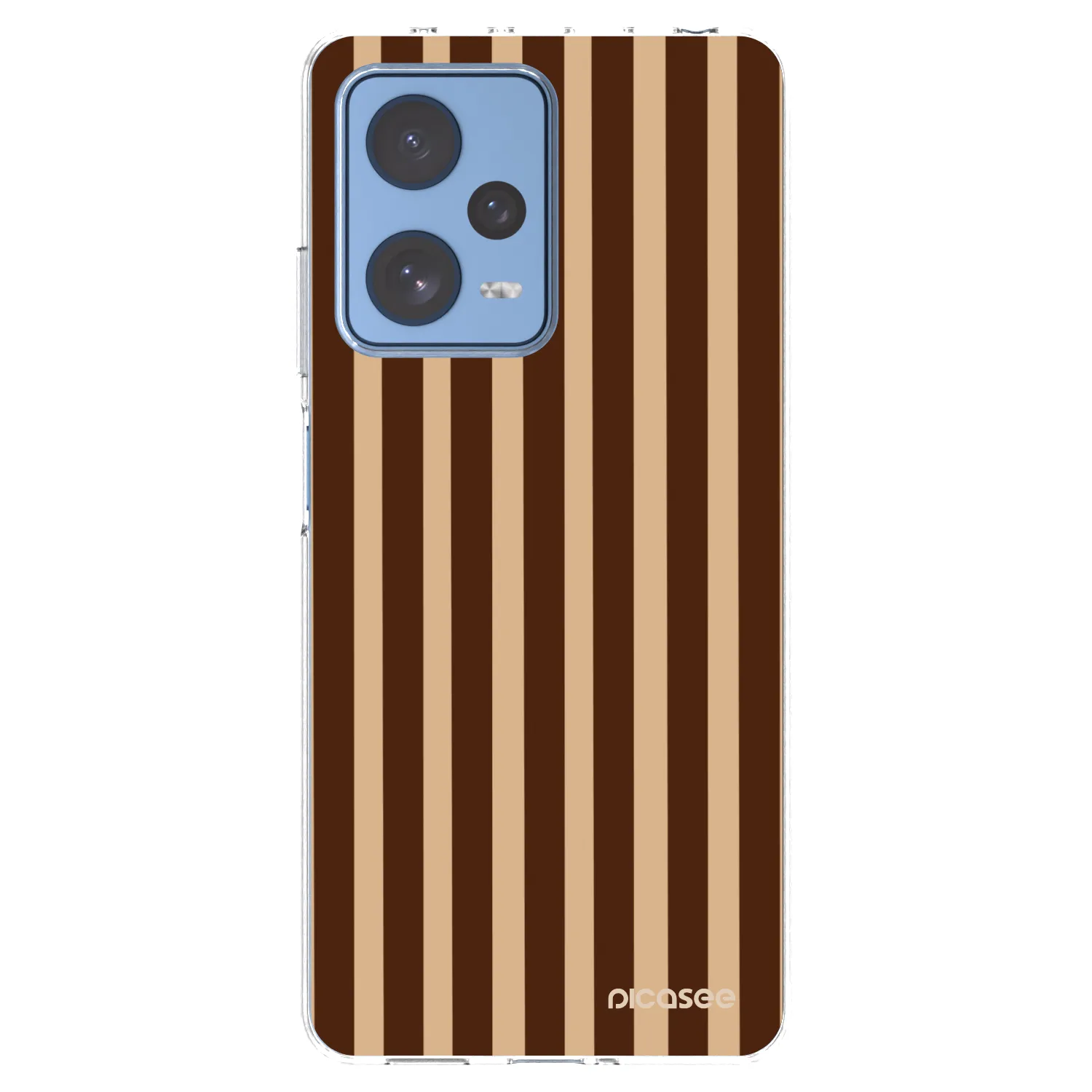 Picasee Xiaomi Redmi Note 12 Pro 5G Hülle - Transparentes Silikon - Brown lines