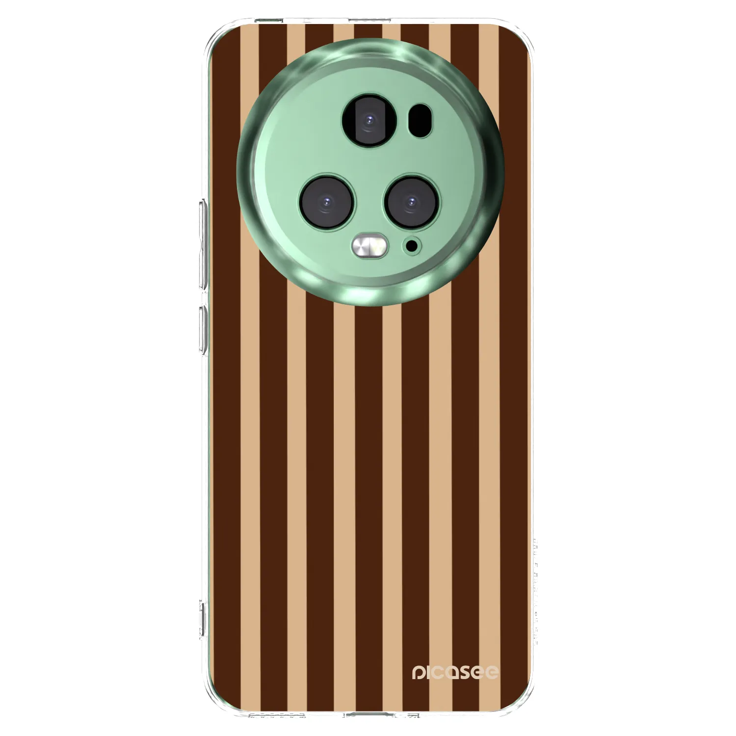 Picasee Honor Magic5 Pro Hülle - Transparentes Silikon - Brown lines