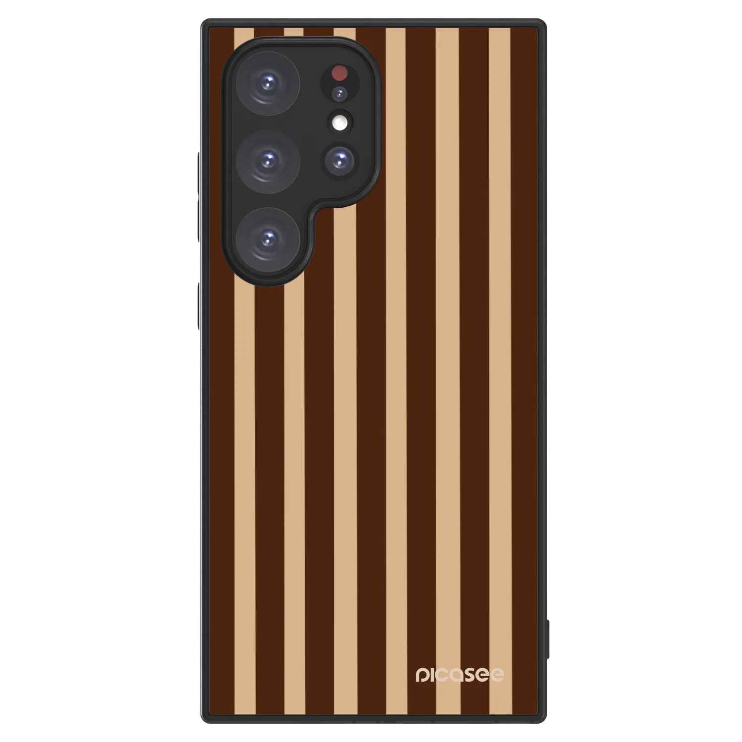 Picasee ULTIMATE CASE PowerShare für Samsung Galaxy S24 Ultra S928B 5G - Brown lines
