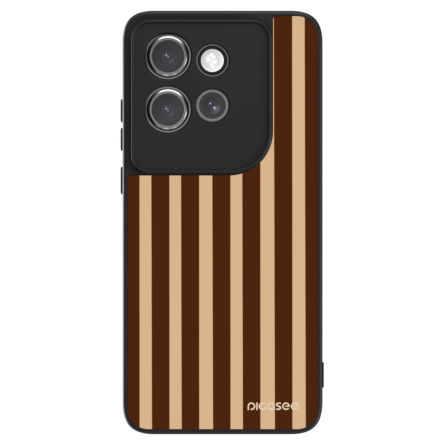 Picasee ULTIMATE CASE für Motorola Edge 50 Neo - Brown lines