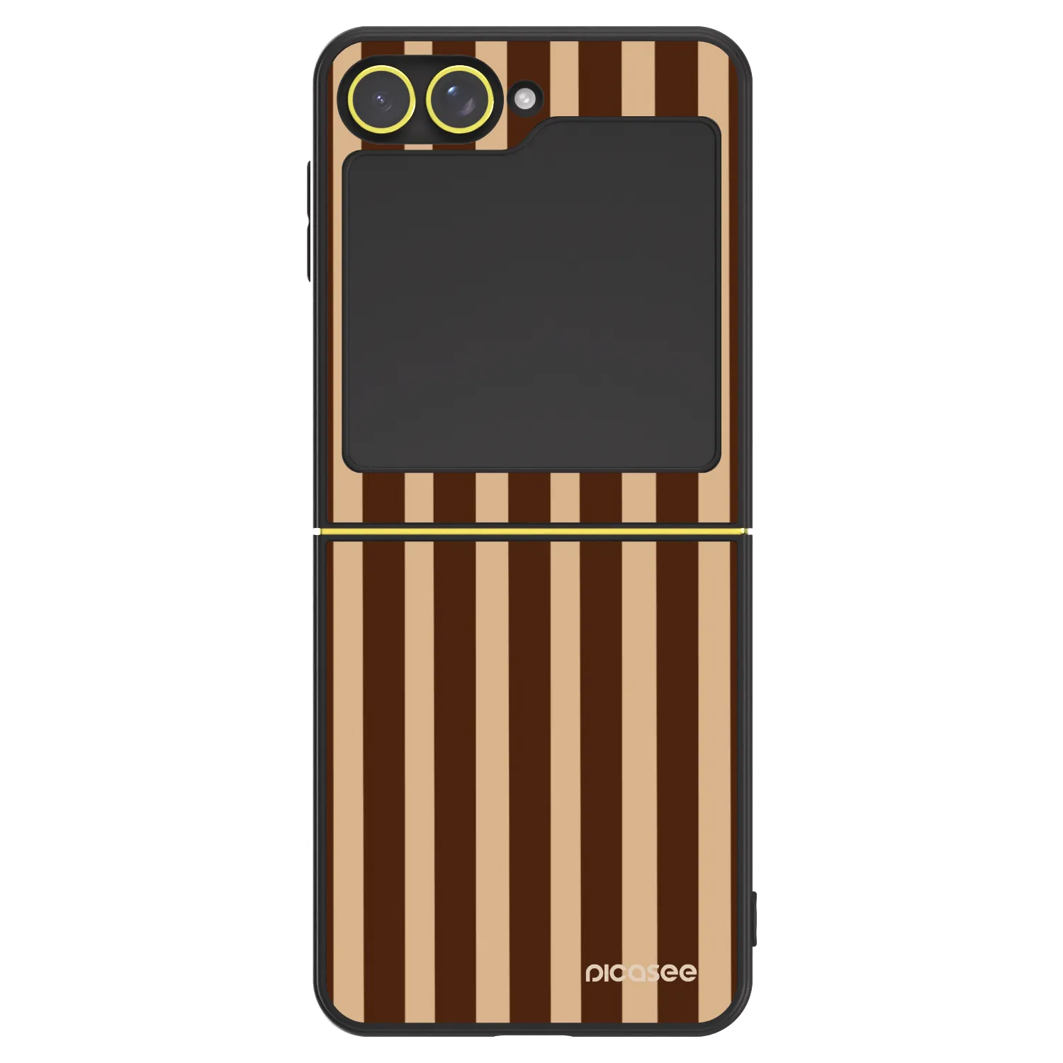 Picasee ULTIMATE CASE für Samsung Galaxy Z Flip6 5G - Brown lines