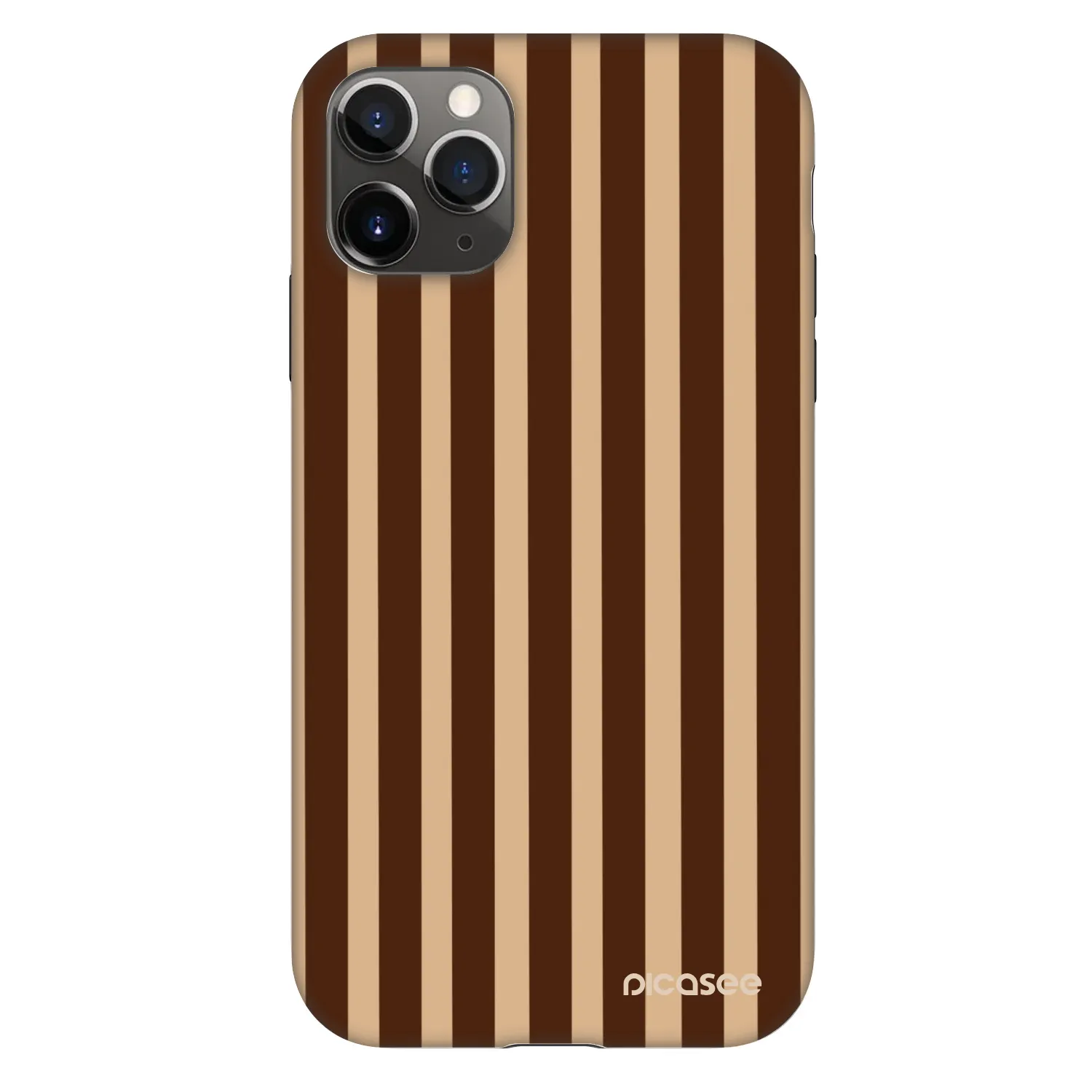 Picasee Fashion Case für Apple iPhone 11 Pro - Brown lines