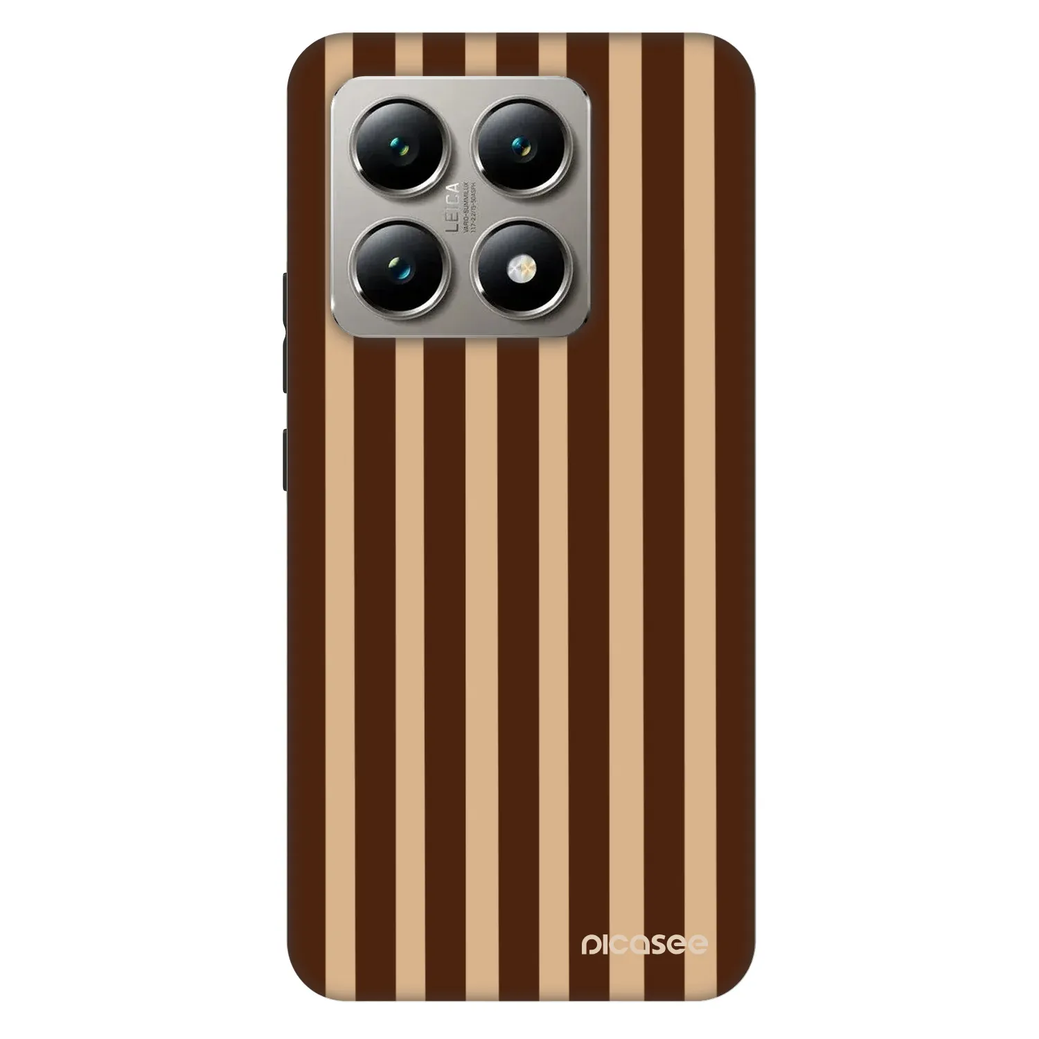 Picasee Fashion Case für Xiaomi 14T - Brown lines