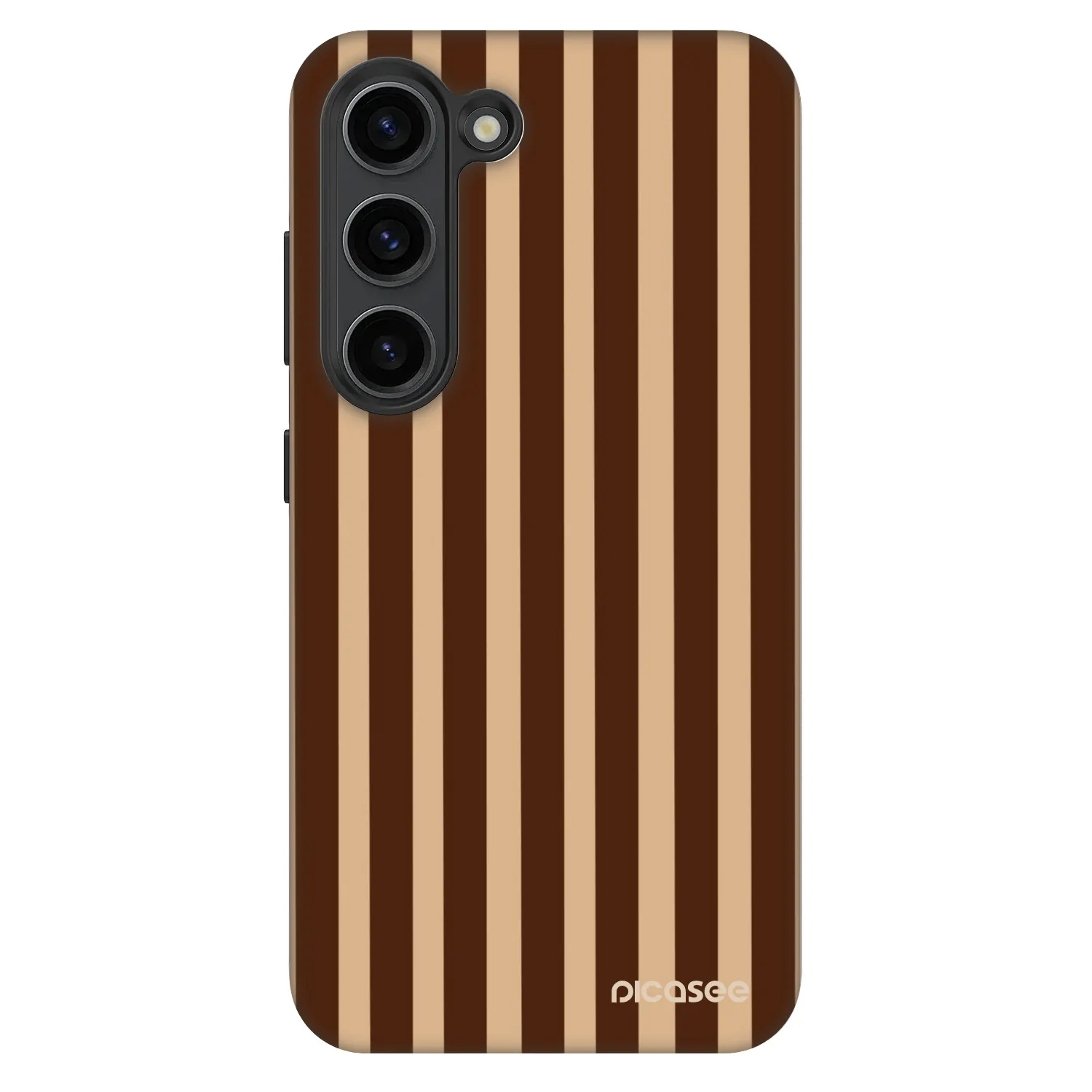 Picasee Fashion Case für Samsung Galaxy S23+ 5G - Brown lines