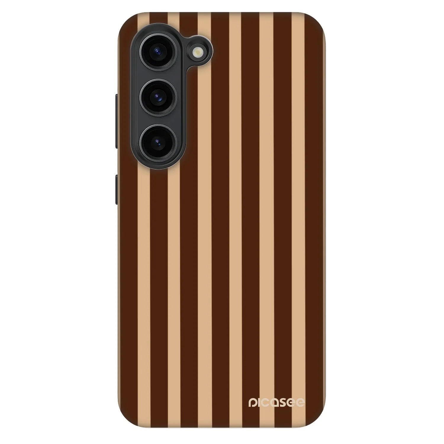 Picasee Fashion Case für Samsung Galaxy S23 5G - Brown lines