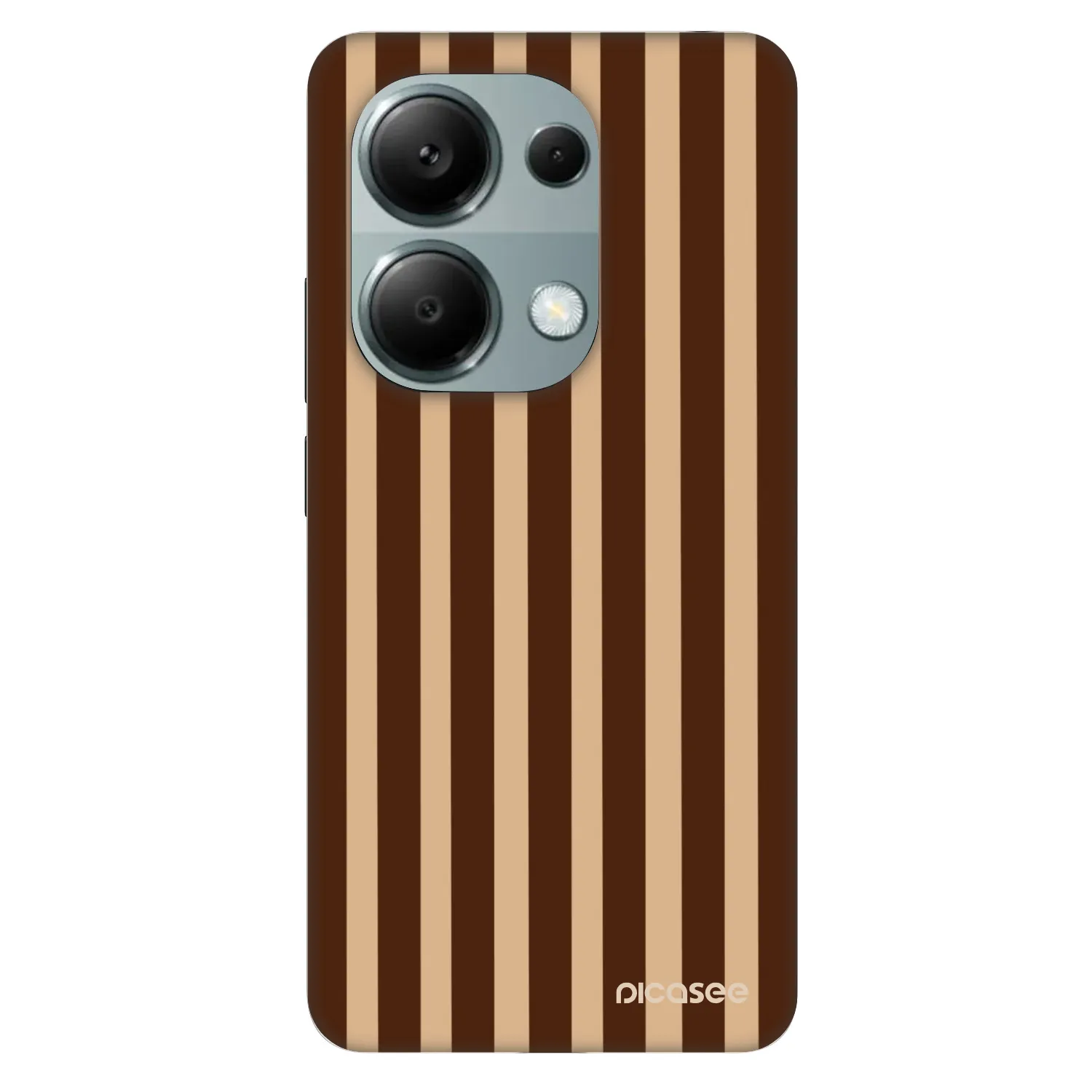 Picasee Fashion Case für Xiaomi Redmi Note 13 Pro 4G - Brown lines