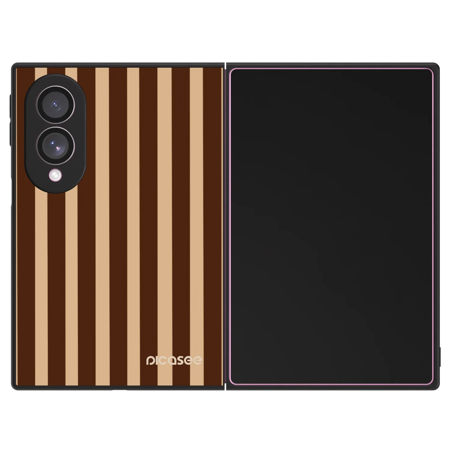 Picasee ULTIMATE CASE für Samsung Galaxy Z Fold8 5G - Brown lines