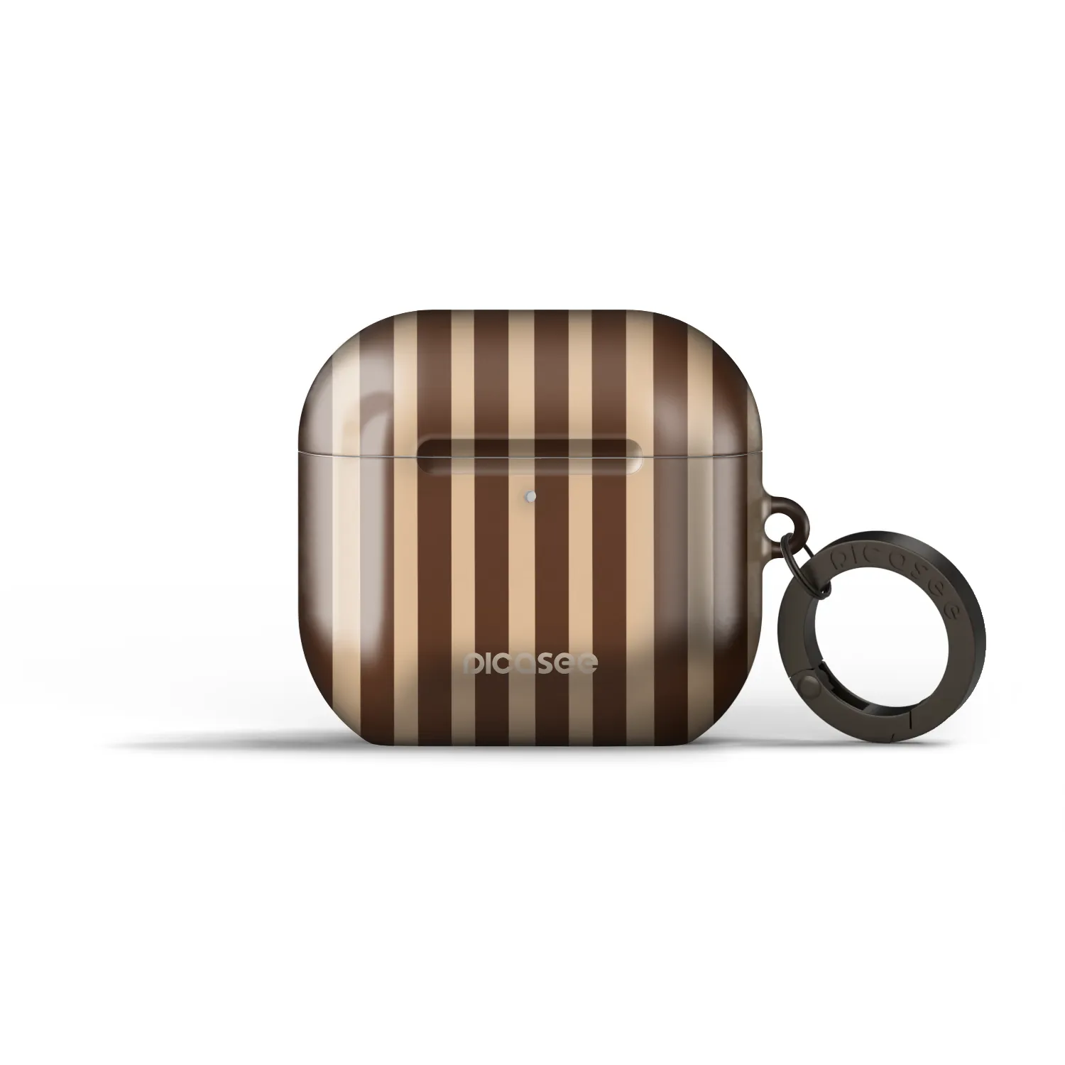 Picasee Obal pro Apple AirPods 5 - Brown lines