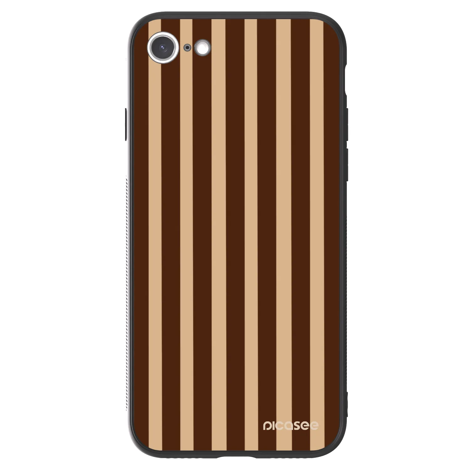 Picasee ULTIMATE CASE für Apple iPhone 7 - Brown lines