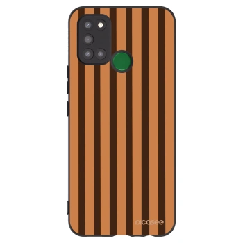 Hülle für Realme 7i - Caramel lines