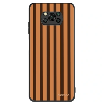 Hülle für Xiaomi Poco X3 - Caramel lines