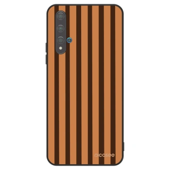 Hülle für Huawei Nova 5T - Caramel lines