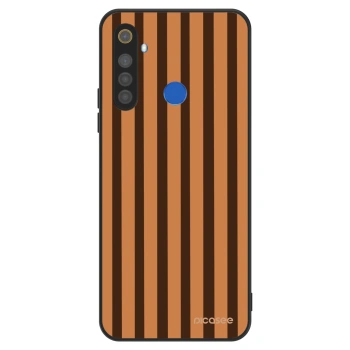 Hülle für Realme 5 - Caramel lines