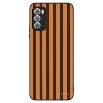 Hülle für Motorola Moto G60 - Caramel lines