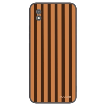 Picasee Realme C11 (2021) Hülle - Schwarzes Silikon - Caramel lines