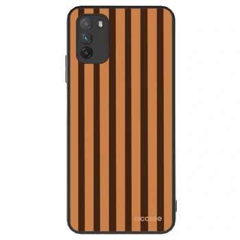 Hülle für Xiaomi Poco M3 - Caramel lines