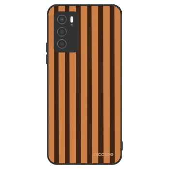 Hülle für OPPO A16s - Caramel lines