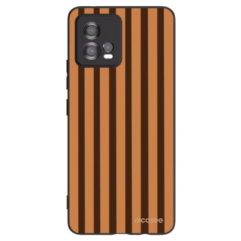 Hülle für Motorola Moto G72 - Caramel lines