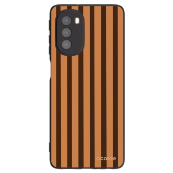 Hülle für Motorola Moto G51 - Caramel lines