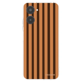Picasee Realme 10 4G Hülle - Transparentes Silikon - Caramel lines