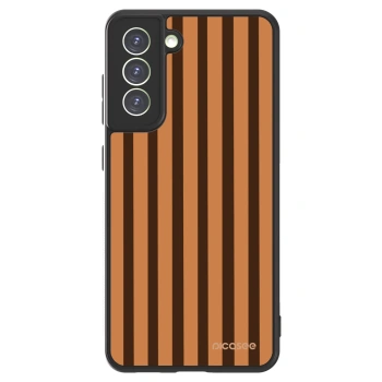 Picasee ULTIMATE CASE PowerShare für Samsung Galaxy S21 FE 5G - Caramel lines