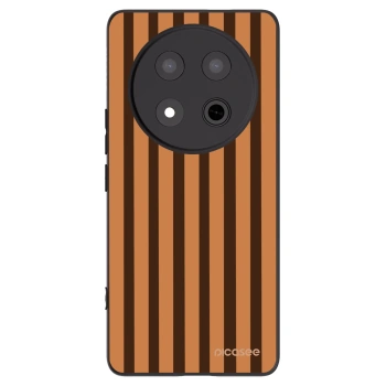 Picasee Honor Magic7 Lite 5G Hülle - Schwarzes Silikon - Caramel lines