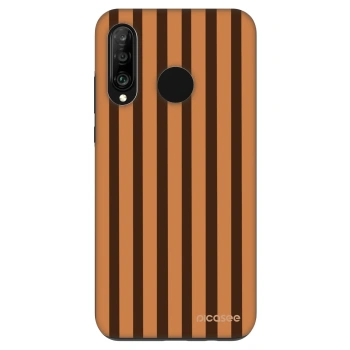 Hülle für Huawei P30 Lite - Caramel lines