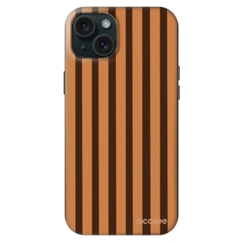 Hülle für Apple iPhone 15 Plus - Caramel lines