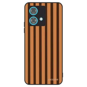 Hülle für Motorola Edge 40 Neo - Caramel lines