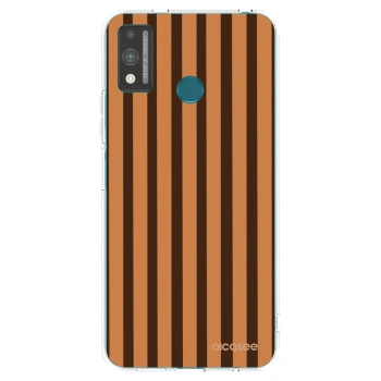 Hülle für Honor 9X Lite - Caramel lines