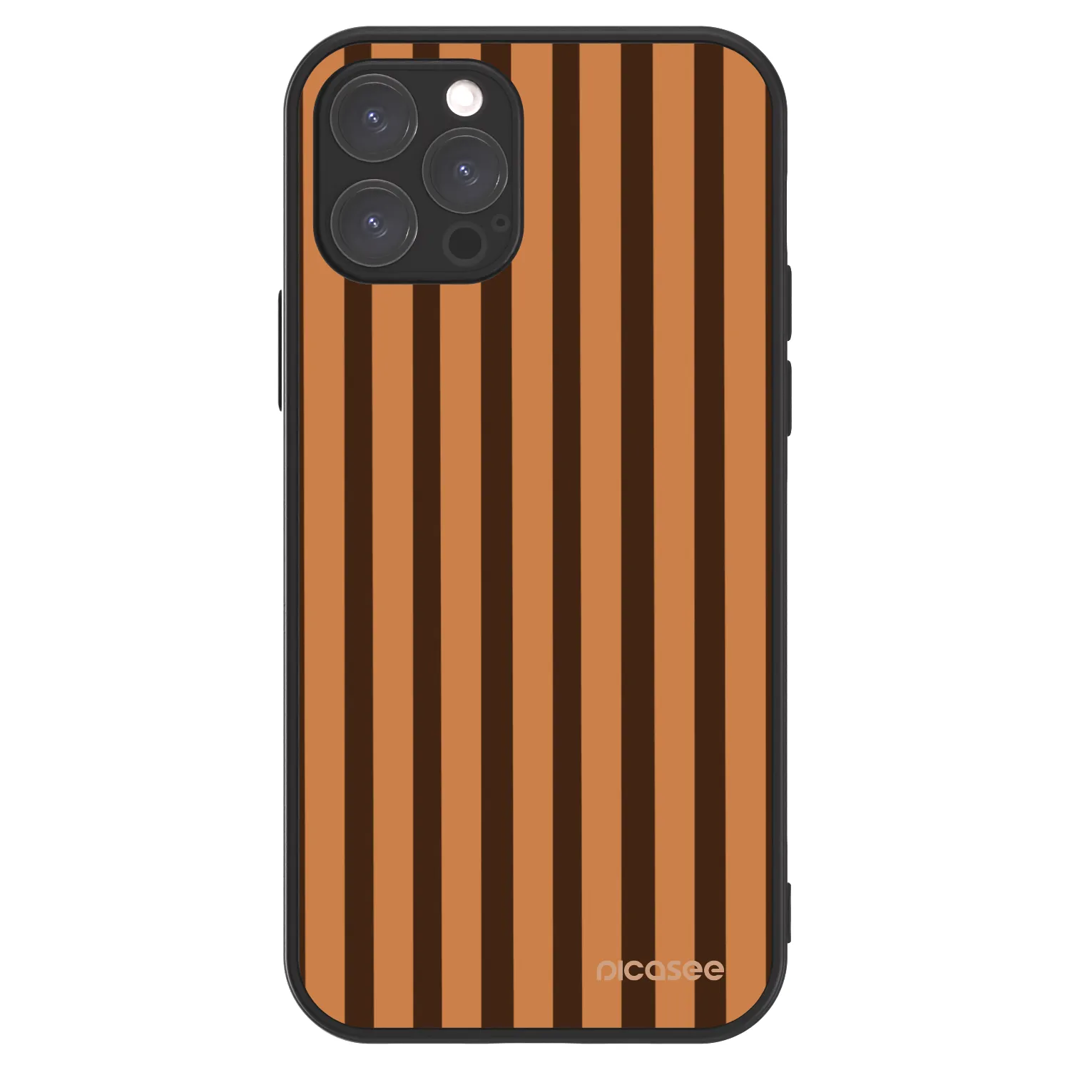 Picasee ULTIMATE CASE für Apple iPhone 12 Pro - Caramel lines