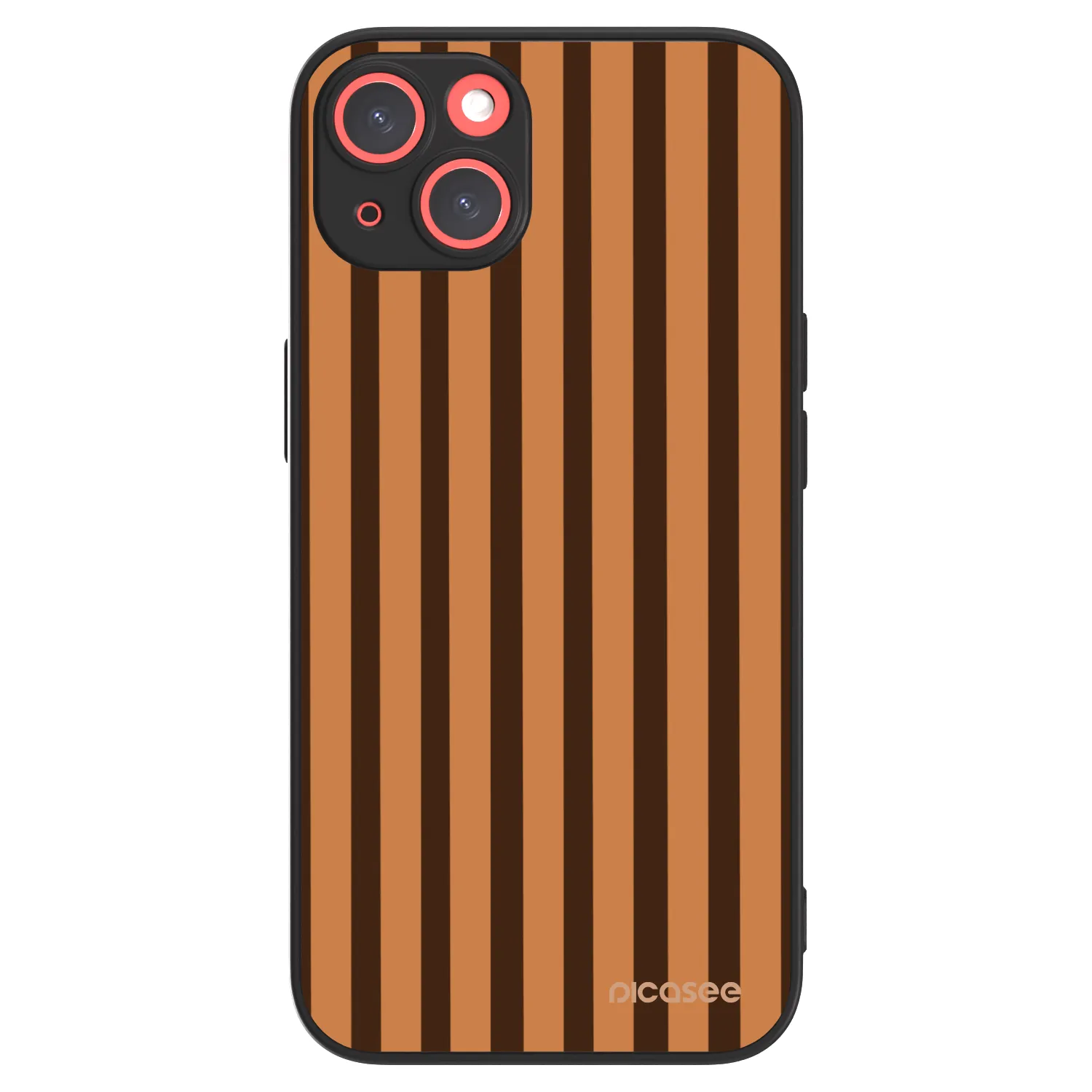 Picasee ULTIMATE CASE für Apple iPhone 13 - Caramel lines